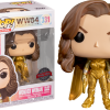 FUNKO Pop! Heroes: Wonder Woman 1984 - Wonder Woman No Helmet (Metallic) [Exclusive]