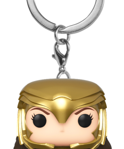 FUNKO Pocket Pop! Heroes: Wonder Woman 1984 - Wonder Woman Gold Armour With Helmet Pocket POP! Keychain