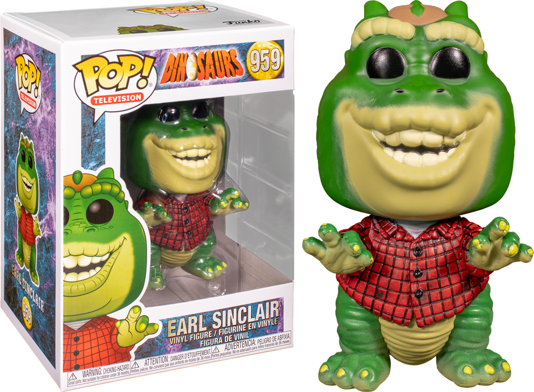 FUNKO Pop! Television: Dinosaurs (1991) - Earl Sinclair 3 FUNKO Pop! Television: Dinosaurs (1991) - Earl Sinclair