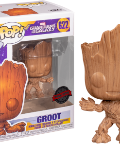 FUNKO Pop! Movies: Guardians Of The Galaxy 2 - Groot (Wood Deco) [Exclusive]