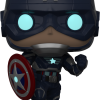 FUNKO Pop! Marvel Games: Marvel's Avengers (2020) - Captain America (Glow In The Dark) [Exclusive]