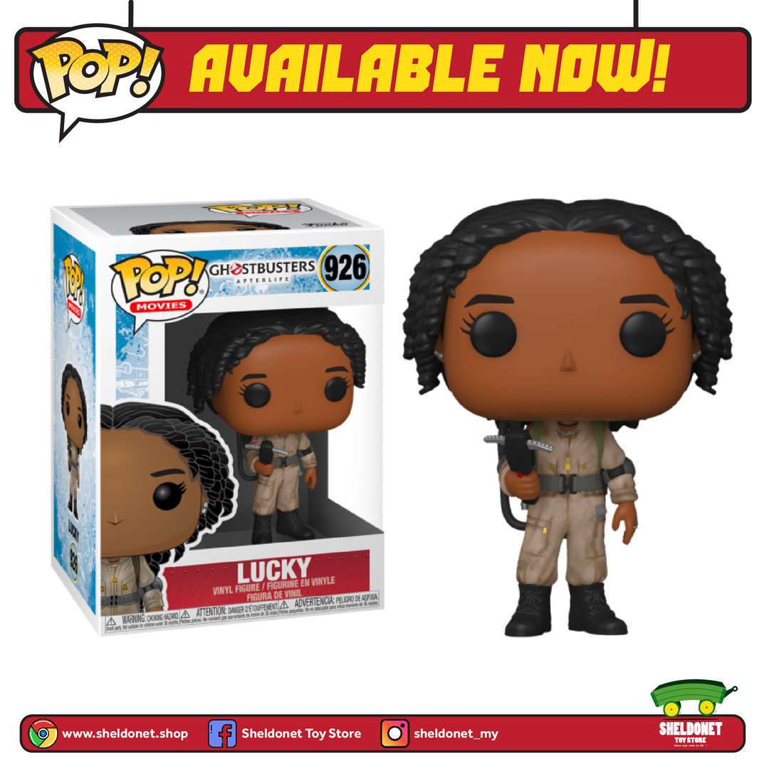 FUNKO Pop! Movies: Ghostbusters: Afterlife - Lucky 3 FUNKO Pop! Movies: Ghostbusters: Afterlife - Lucky