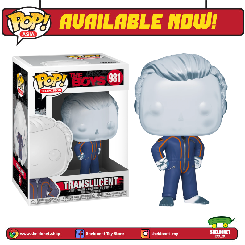 FUNKO Pop! TV : The Boys - Translucent 3 FUNKO Pop! TV : The Boys - Translucent