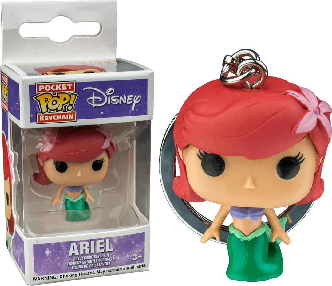 FUNKO Pocket Pop! Disney - Ariel Pocket POP! Keychain 3 FUNKO Pocket Pop! Disney - Ariel Pocket POP! Keychain