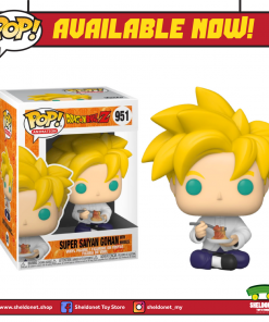 FUNKO [IN-STOCK] Pop! Animation: Dragonball Z - Super Saiyan Gohan With Noodles