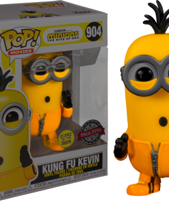 FUNKO Pop! Movies: Minions 2 : The Rise Of Gru - Kung Fu Kevin (Glow In The Dark) [Exclusive]