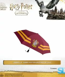 Famesbro Wizarding World Cinereplica: Umbrella - Harry Potter:Gryffindor Logo