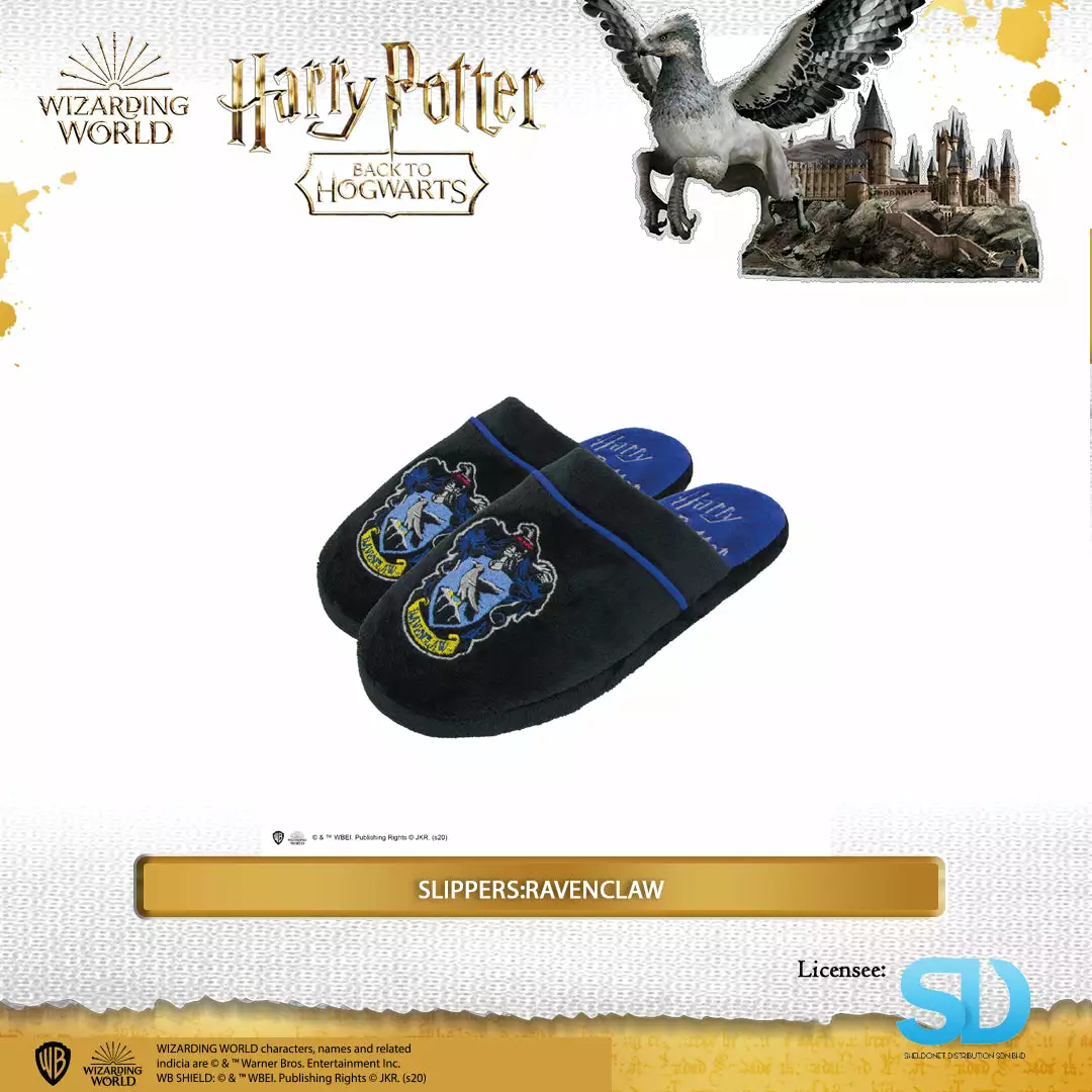 Famesbro Wizarding World Cinereplica: Slippers:Ravenclaw (EU 35-39 ; US 4-6) 3 Famesbro Wizarding World Cinereplica: Slippers:Ravenclaw (EU 35-39 ; US 4-6)