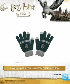 Famesbro Wizarding World Cinereplica: Beanie/Gloves Set For Kids Harry Potter: Slytherin 7 Famesbro Wizarding World Cinereplica: Beanie/Gloves Set For Kids Harry Potter: Slytherin