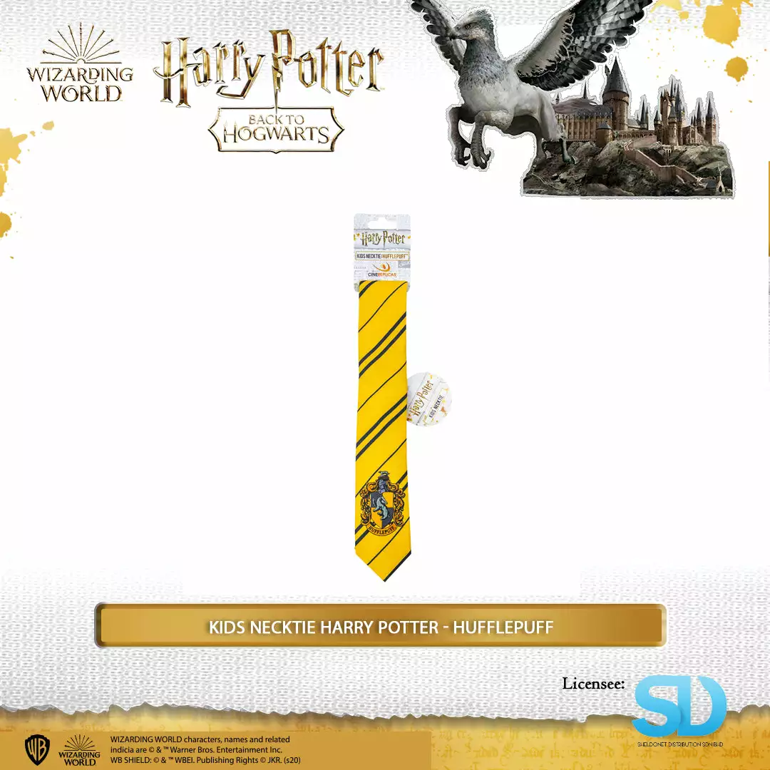 Famesbro Wizarding World Cinereplica: Kids Necktie Harry Potter - Hufflepuff 3 Famesbro Wizarding World Cinereplica: Kids Necktie Harry Potter - Hufflepuff