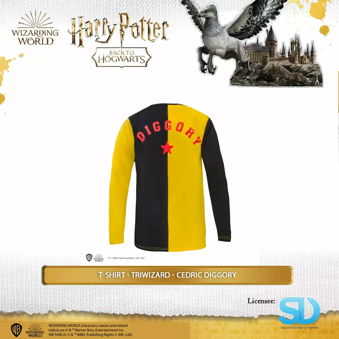 Famesbro Wizarding World Cinereplica: T-Shirt - Triwizard Tournament (Cedric Diggory) 4 Famesbro Wizarding World Cinereplica: T-Shirt - Triwizard Tournament (Cedric Diggory)