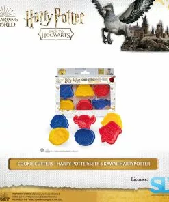 Famesbro Wizarding World Cinereplica: Cookie Cutters - Harry Potter:Set Of 6 Kawaii Harry Potter