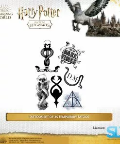 Famesbro Cinereplica: Tattoos:Set Of 35 Temporary Tatoos