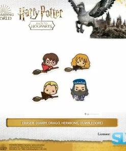 Famesbro Cinereplica: Harry Potter Erasers (Harry, Drago, Hermione Or Dumbledore)