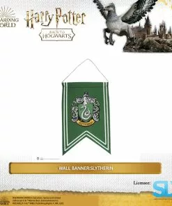 Famesbro Wizarding World Cinereplica: Wall Banner:Slytherin