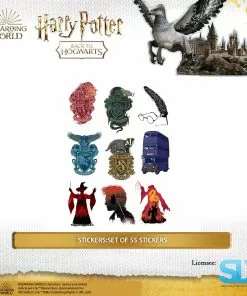 Famesbro Cinereplica: Stickers:Set Of 55 Stickers Wizarding World