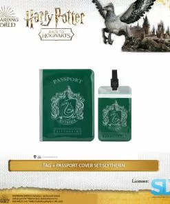 Famesbro Cinereplica: Tag + Passport Cover Set:Slytherin