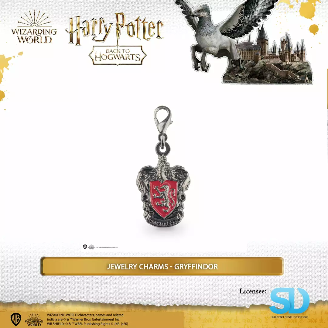 Famesbro Cinereplica: Jewelry Charms - Gryffindor 3 Famesbro Cinereplica: Jewelry Charms - Gryffindor