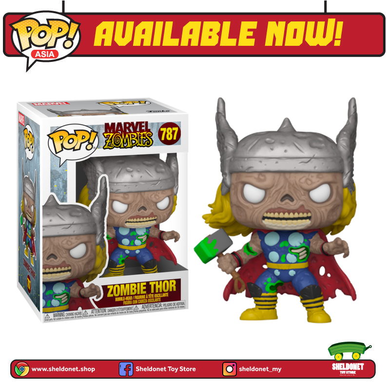 FUNKO Pop! Marvel: Marvel Zombies - Thor 3 FUNKO Pop! Marvel: Marvel Zombies - Thor