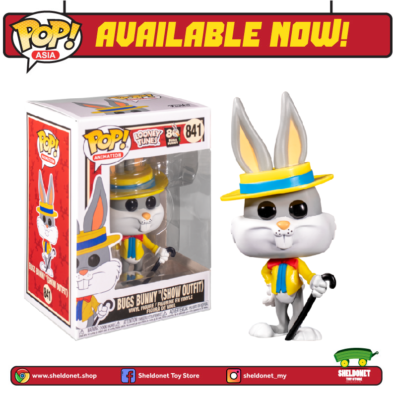 FUNKO Pop! Animation: Bugs 80th- Bugs In Show Outfit 3 FUNKO Pop! Animation: Bugs 80th- Bugs In Show Outfit
