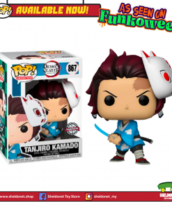 FUNKO [IN-STOCK] Pop! Animation: Demon Slayer - Tanjiro Kamado With Mask [Exclusive]