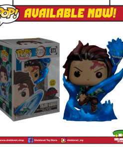 FUNKO [IN-STOCK] Pop! Animation: Demon Slayer - Tanjiro With Dragon [Translucent] (Glow In The Dark) [Exclusive]