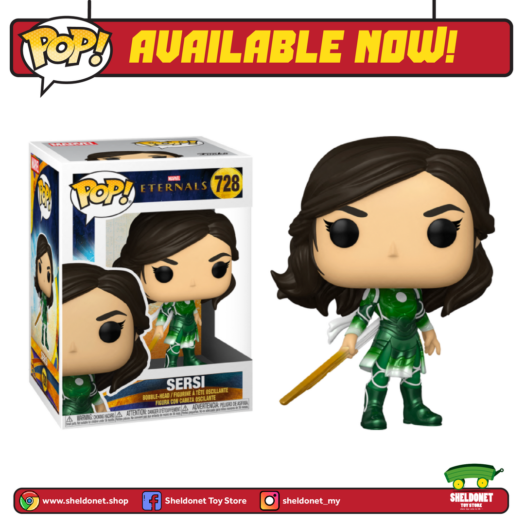 FUNKO Pop! Marvel: Eternals - Sersi 3 FUNKO Pop! Marvel: Eternals - Sersi