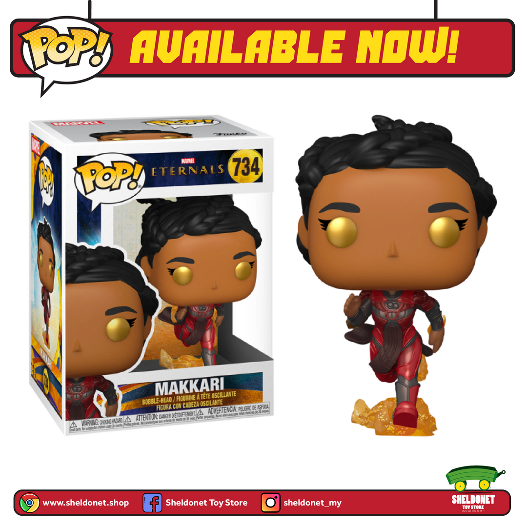 FUNKO Pop! Marvel: Eternals - Makkari 3 FUNKO Pop! Marvel: Eternals - Makkari