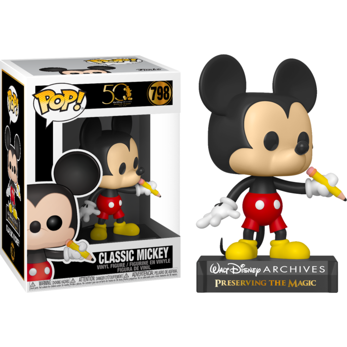 FUNKO Pop! Disney: Walt Disney Archive - Classic Mickey 3 FUNKO Pop! Disney: Walt Disney Archive - Classic Mickey