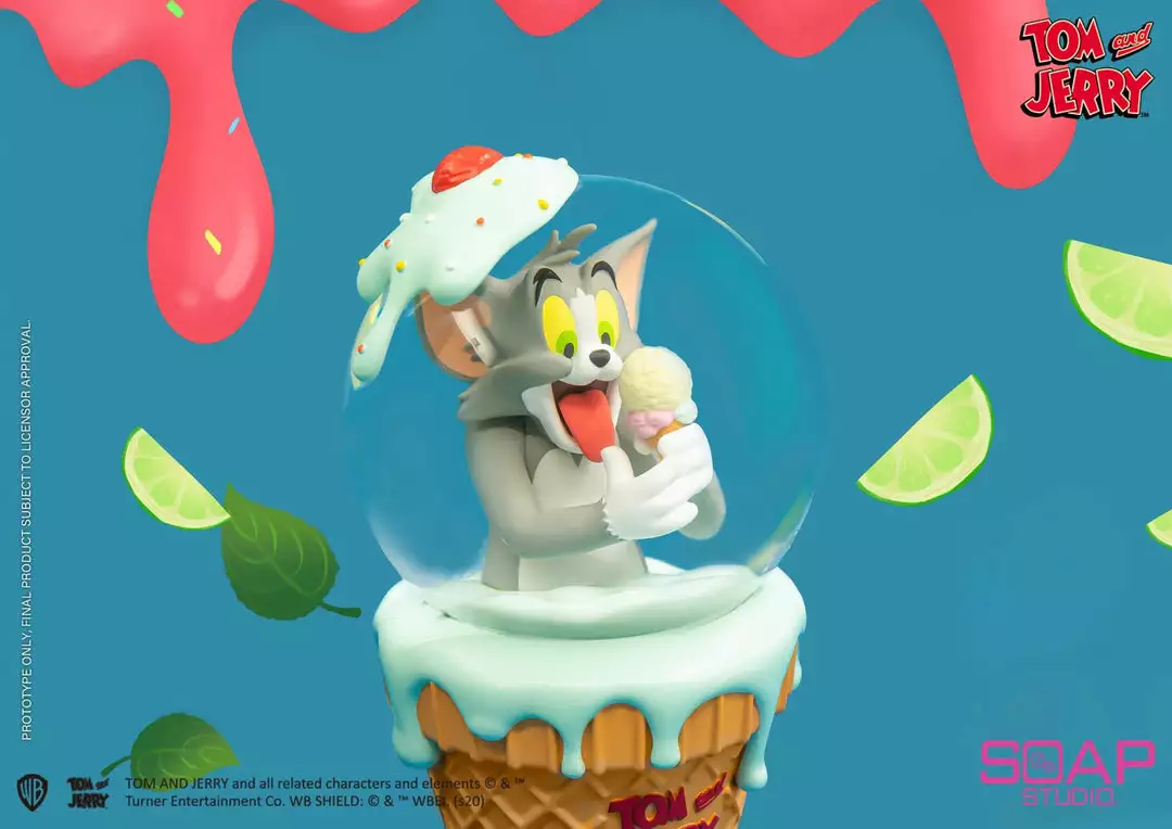 Beast Kingdom: Soap Studio - Tom And Jerry Ice Cream Snow Globe 6 Beast Kingdom: Soap Studio - Tom And Jerry Ice Cream Snow Globe