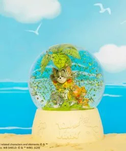 Beast Kingdom: Soap Studio - Tom And Jerry Tropical Oasis Snow Globe