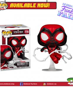 FUNKO [IN-STOCK] Pop! Heroes: Marvel Comics - Miles Morales (Crimson Cowl Suit)