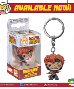 FUNKO Pocket Pop! Keychain: Marvel Zombies - Gambit