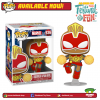 FUNKO Pop! Marvel: Holiday - Captain Marvel (Gingerbread Man)