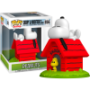FUNKO Pop! Deluxe : Peanuts - Snoopy With Woodstock With Dog House