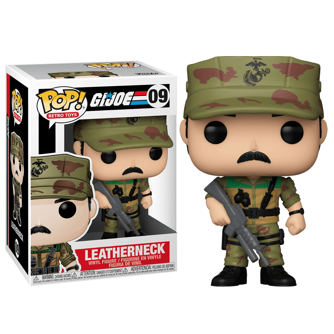 FUNKO Pop! Vinyl: G.I Joe - Leatherneck 3 FUNKO Pop! Vinyl: G.I Joe - Leatherneck