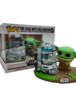 FUNKO Pop! Deluxe: Star Wars: The Mandalorian - Child With Egg Canister