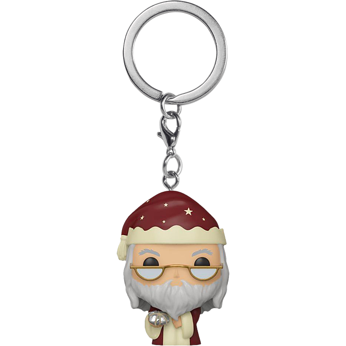 FUNKO Pocket Pop! Keychain: Harry Potter Holiday - Dumbledore 3 FUNKO Pocket Pop! Keychain: Harry Potter Holiday - Dumbledore