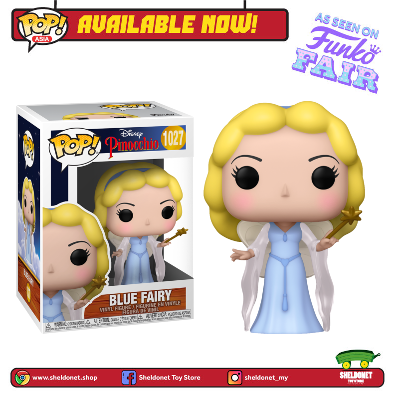 FUNKO Pop! Disney: Pinocchio - Blue Fairy 3 FUNKO Pop! Disney: Pinocchio - Blue Fairy