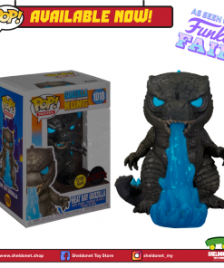 FUNKO [IN-STOCK] Pop! Movies: Godzilla VS Kong - Godzilla (Heat Ray) (Glow In The Dark) [Exclusive]