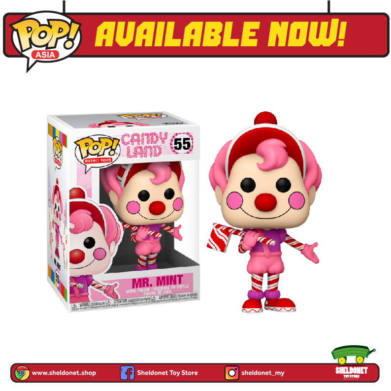 FUNKO Pop! Vinyl: Candyland - Mr. Mint 3 FUNKO Pop! Vinyl: Candyland - Mr. Mint