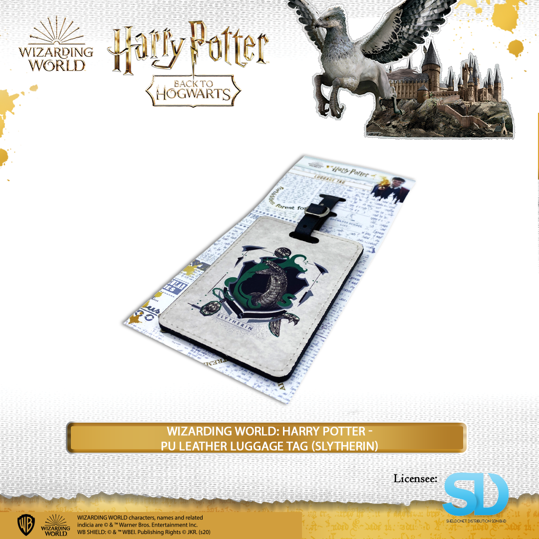 Wizarding World: Harry Potter PU Leather Luggage Tag 3 Wizarding World: Harry Potter PU Leather Luggage Tag
