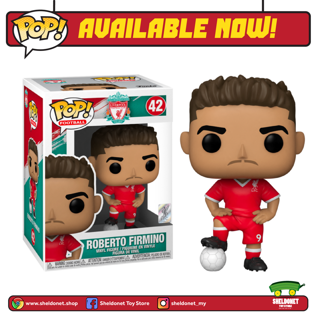 FUNKO Pop! Football: Liverpool - Roberto Firmino 3 FUNKO Pop! Football: Liverpool - Roberto Firmino