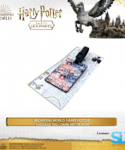 Wizarding World: Harry Potter -LUGGAGE TAG ( DARK ART DESIGN)