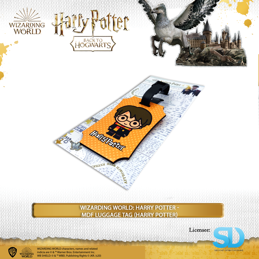 Wizarding World: Harry Potter -MDF LUGGAGE TAG (HARRY POTTER) 3 Wizarding World: Harry Potter -MDF LUGGAGE TAG (HARRY POTTER)