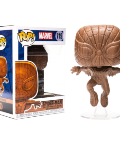 FUNKO Pop! Marvel: Marvel - Spider-Man (Wood Deco) [Exclusive]