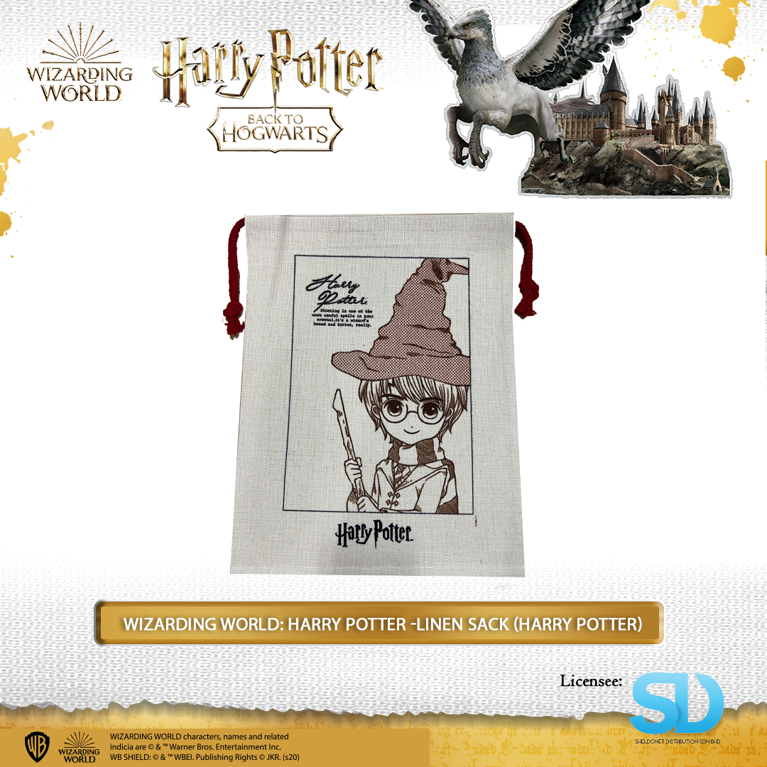Wizarding World: Harry Potter -LINEN SACK (HARRY POTTER) 3 Wizarding World: Harry Potter -LINEN SACK (HARRY POTTER)