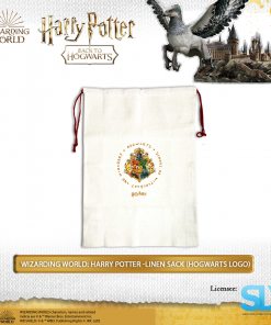 Wizarding World: Harry Potter -LINEN SACK (HOGWARTS LOGO)