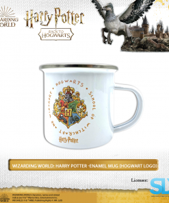 Wizarding World: Harry Potter -ENAMEL MUG (HOGWART LOGO)