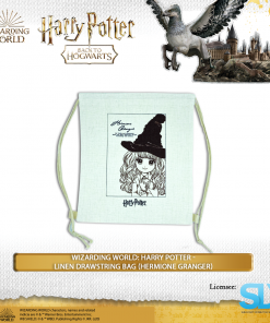 Wizarding World: Harry Potter -Linen Drawstring Bag (HERMIONE GRANGER)